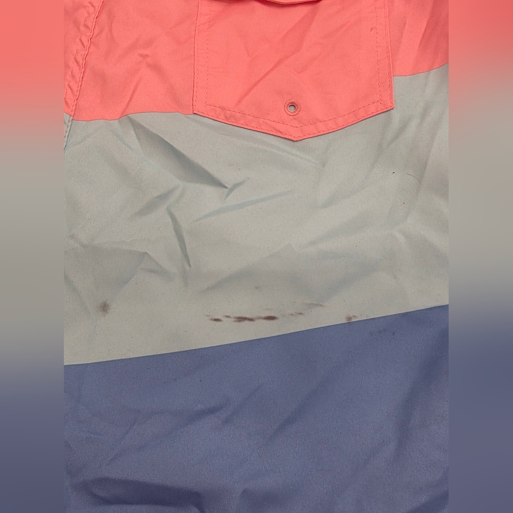 Club Room Mens Quick Dry Performance Swim Trunks - Color Block -  Medium - Picture 5 of 5